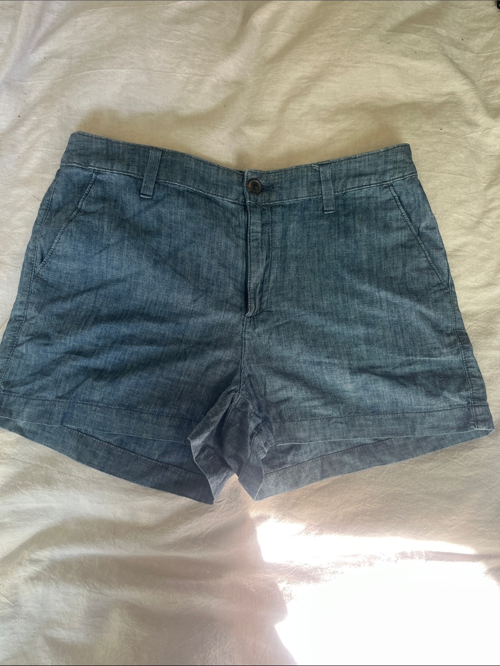a new day Women's Denim-Look Jean Shorts - Blue